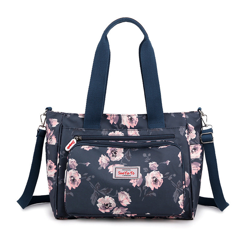 Waterproof Large Capacity Floral Pattern Bag