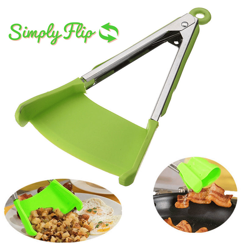2-in-1 Kitchen Tongs and Clips