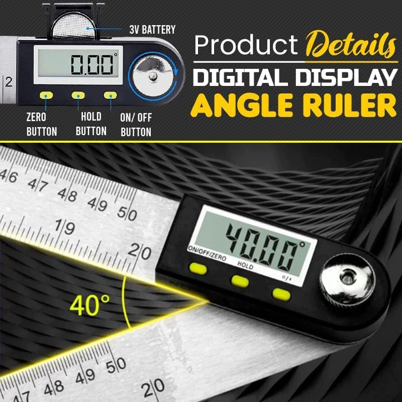 Electronic Digital Display Angle Ruler – easepicks