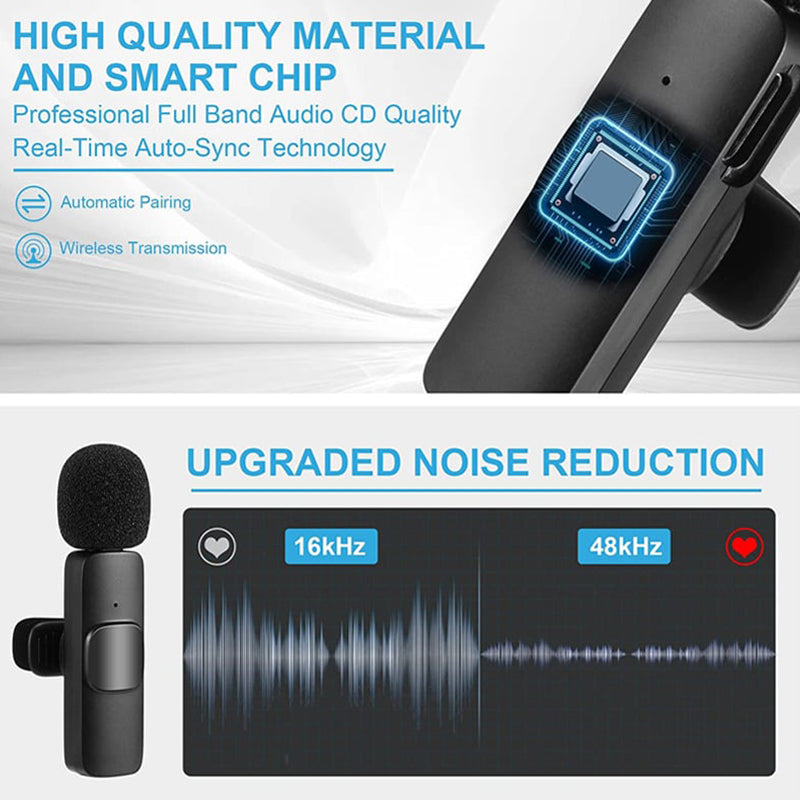 New Wireless Lavalier Microphone