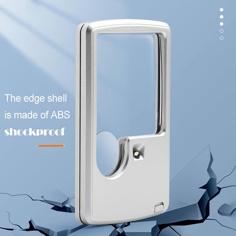 LED Card Type Magnifier for Reading