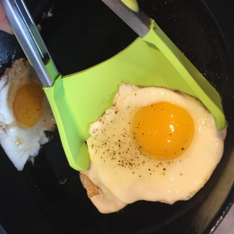 2-in-1 Kitchen Tongs and Clips