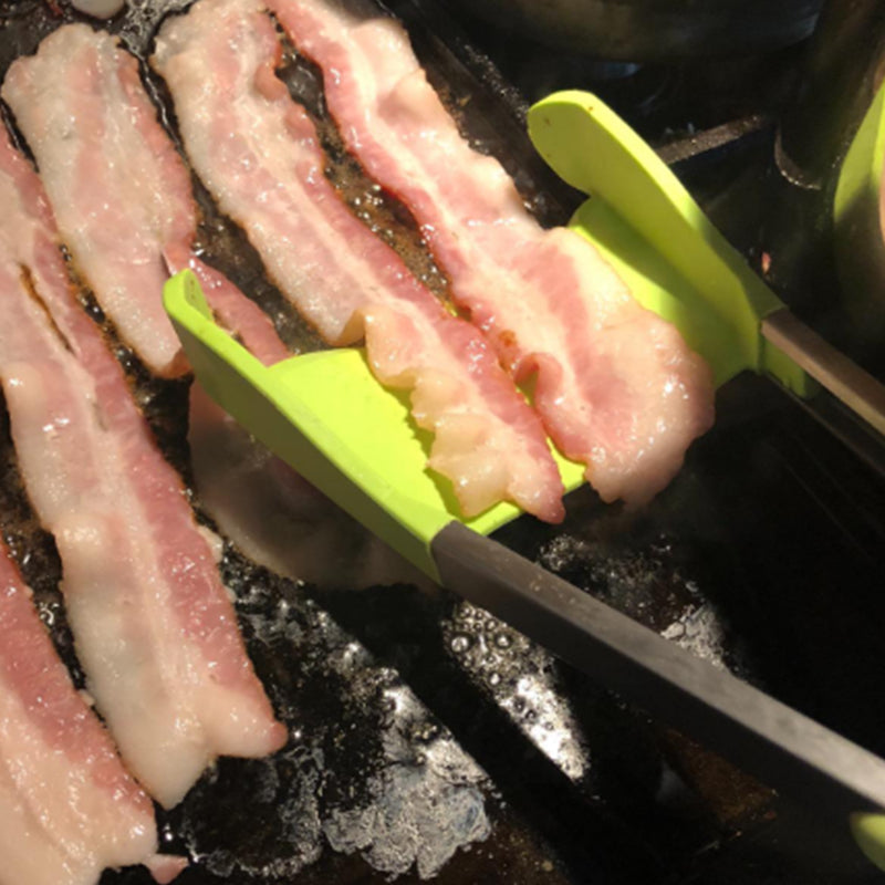 2-in-1 Kitchen Tongs and Clips