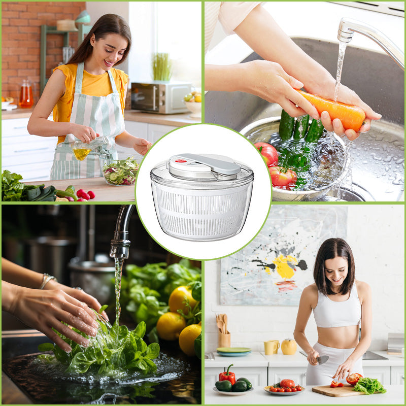 Manually press fruit and vegetable dehydrator water thrower home kitchen fruit salad dehydrator
