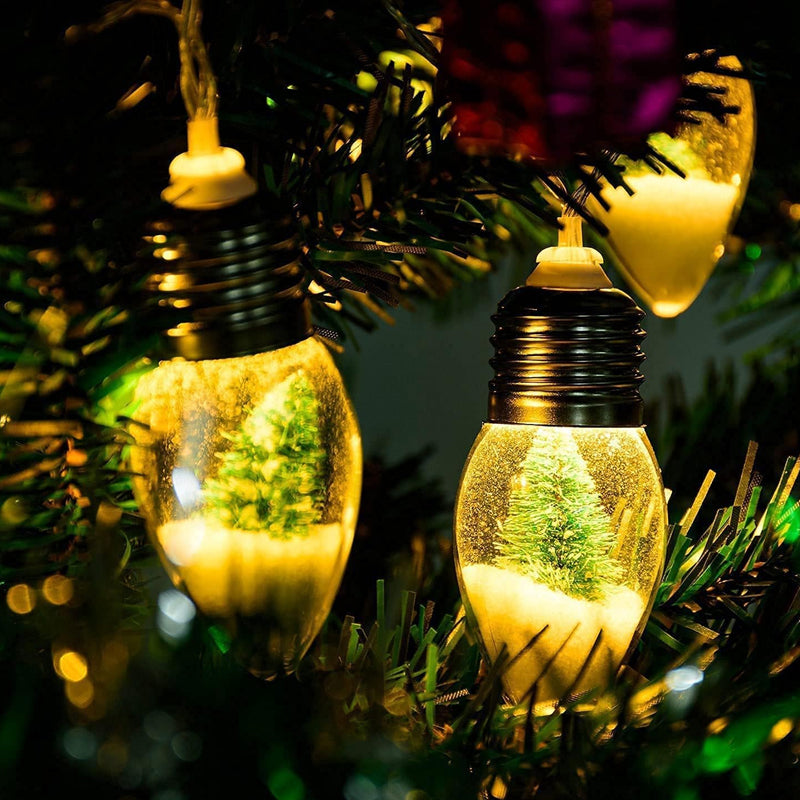 Christmas vintage decor string light - led bulbs string lights