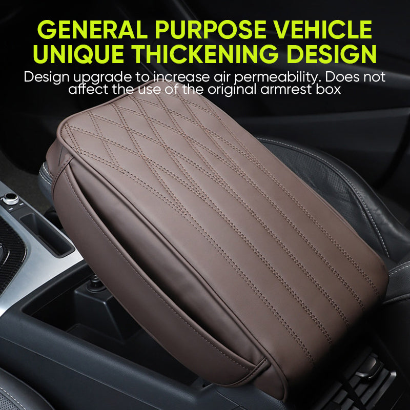 Universal Leather Car Armrest Mat