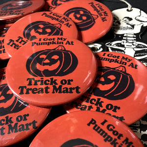 Retro Halloween Buttons