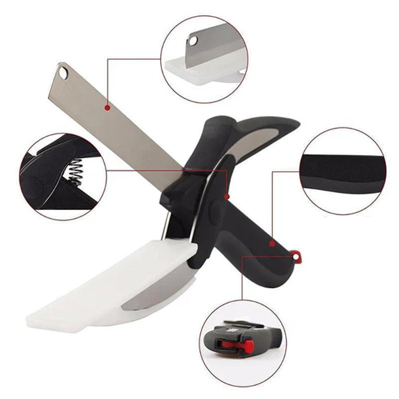 Multifunctional Scissors Food Vegetable Scissors