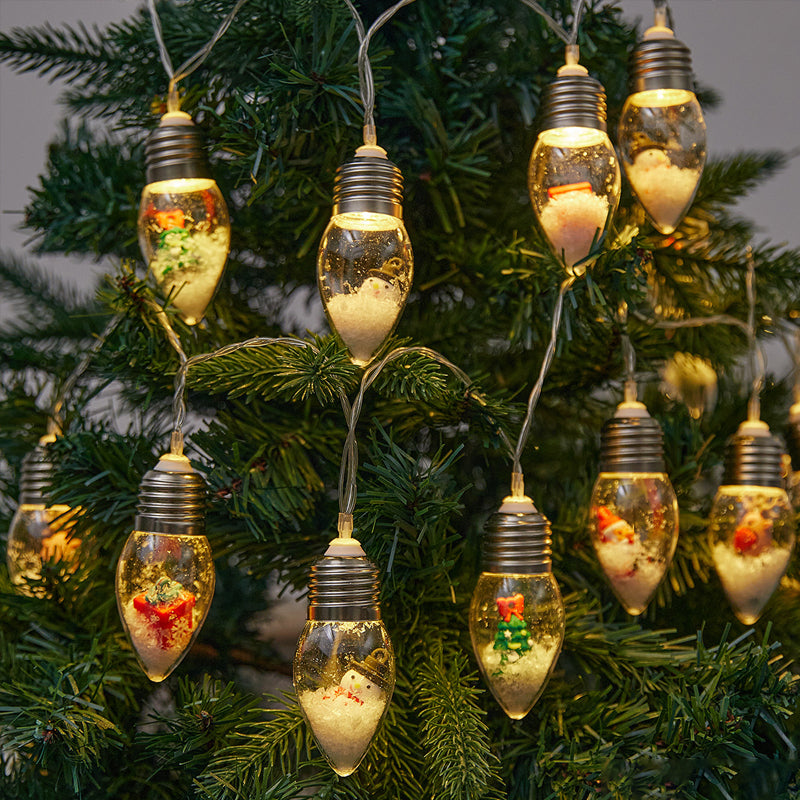 Christmas vintage decor string light - led bulbs string lights