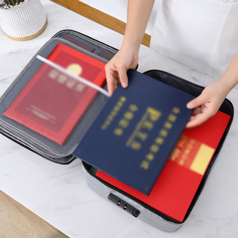 Waterproof Document Protection Waterproof and Fireproof Lockable Document Storage Bag – easepicks