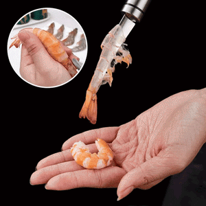 Stainless Steel Shrimp Whisker Peeler Tool
