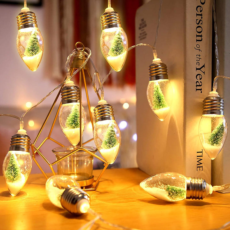 Christmas vintage decor string light - led bulbs string lights