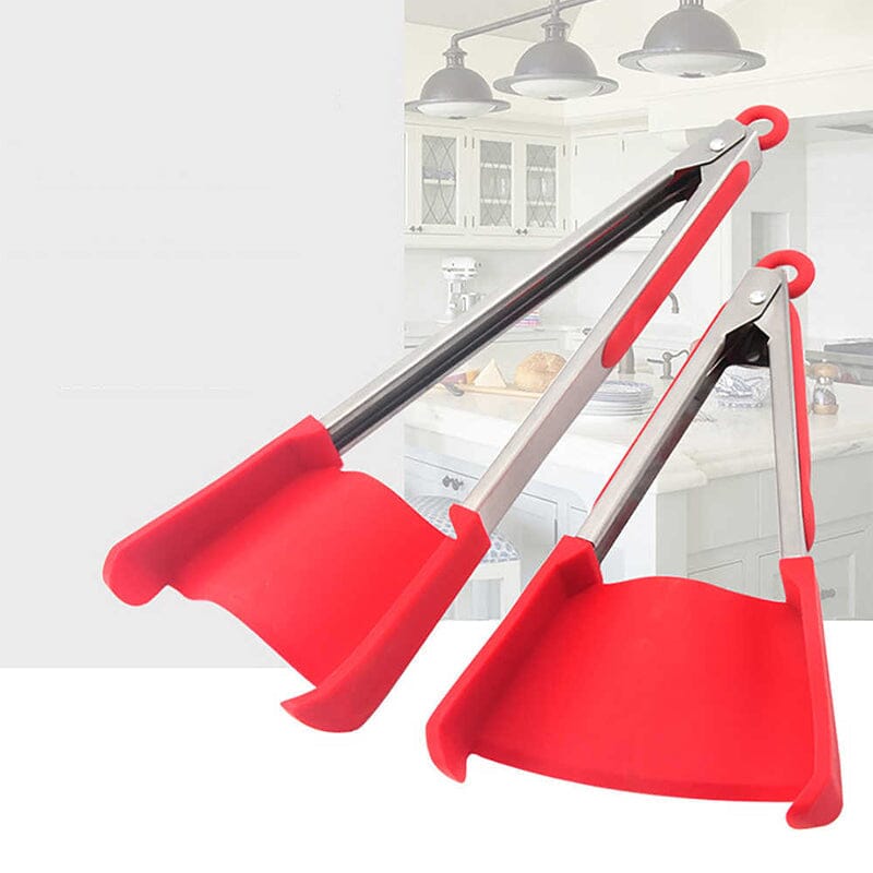 2-in-1 Kitchen Tongs and Clips