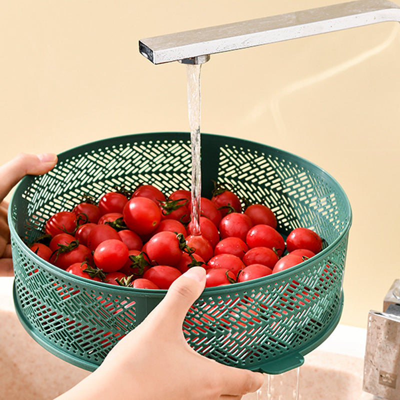 Dust-proof multi-layer hollow dish cover