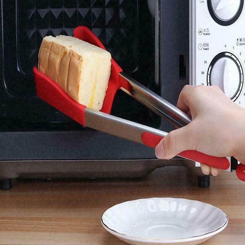 2-in-1 Kitchen Tongs and Clips
