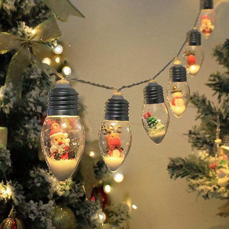 Christmas vintage decor string light - led bulbs string lights