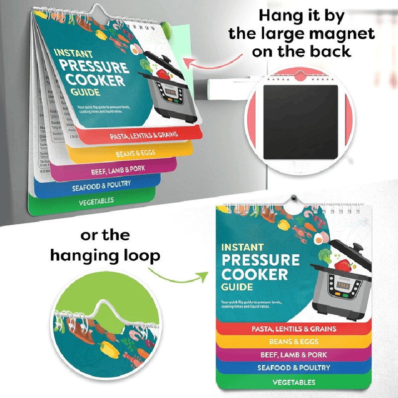 Master Air Frying Cheat Sheet Magnets