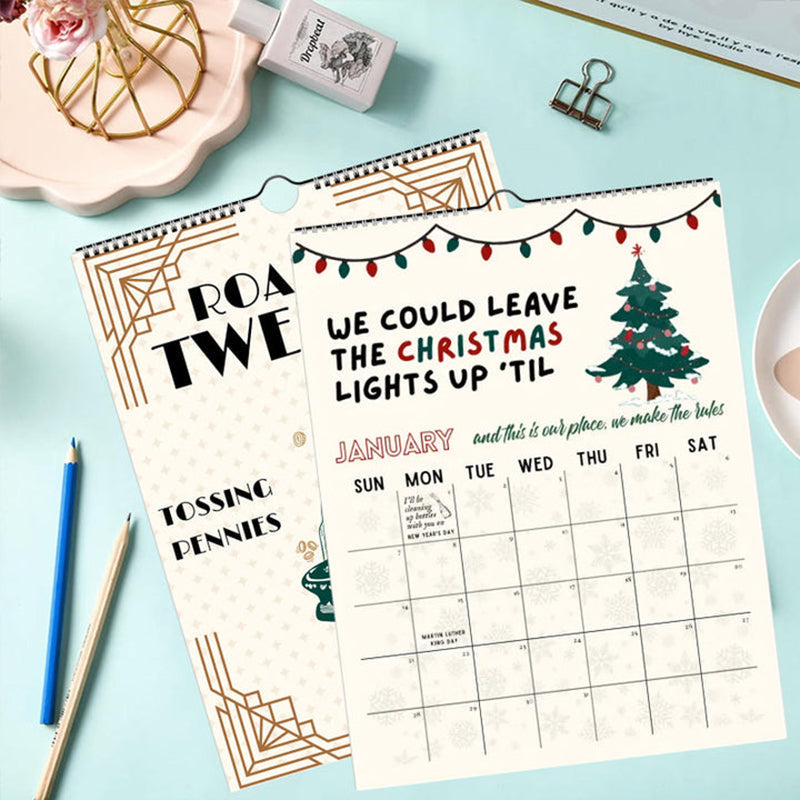 TS Lyrics Calendar——🌟🌟The best choice for New Year’s gifts