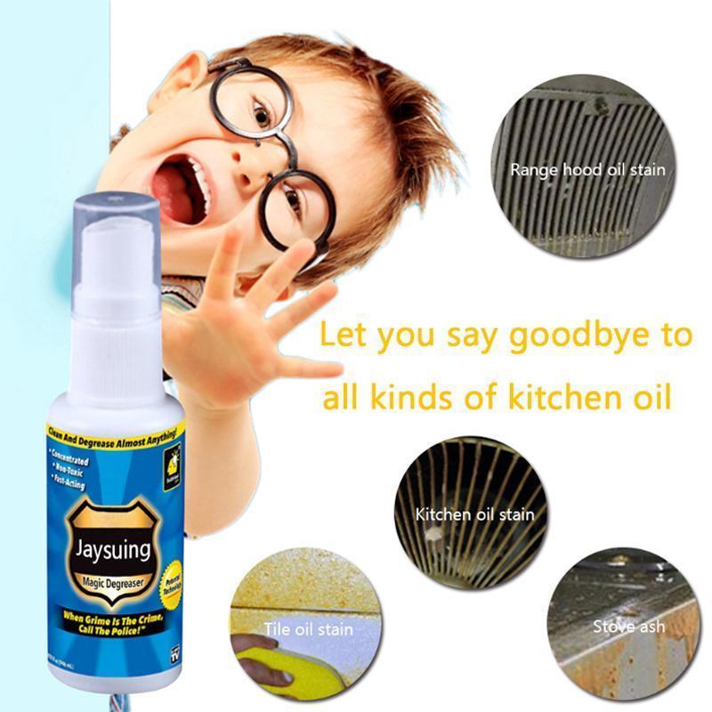 Kitchen deep grease remover spray