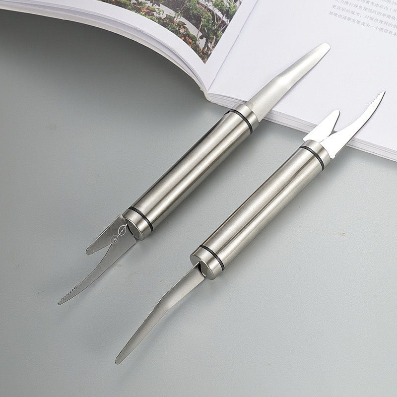 Stainless Steel Shrimp Whisker Peeler Tool