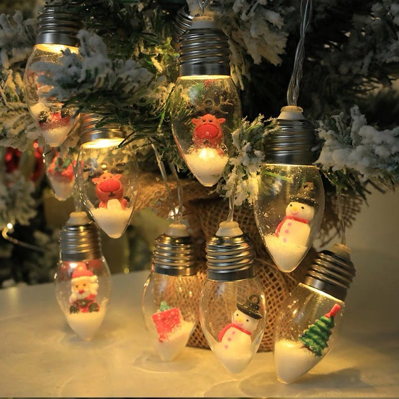 Christmas vintage decor string light - led bulbs string lights
