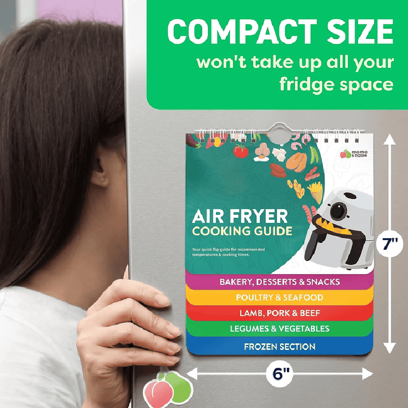 Master Air Frying Cheat Sheet Magnets