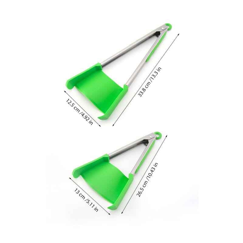 2-in-1 Kitchen Tongs and Clips